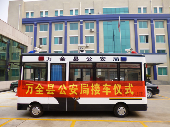 河北张家口警务接力，移动式警务室再次发车