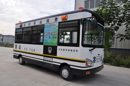 “新型客运检查车”亮相宁夏吴忠汽车站