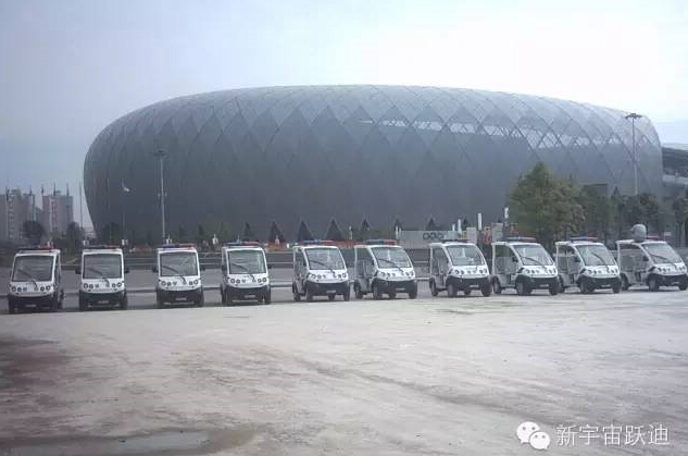 跃迪移动警务室、电动巡逻车接车配发现场回顾（五）