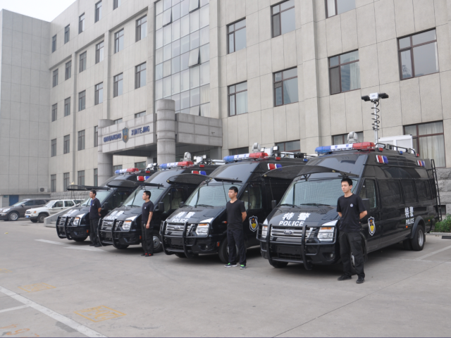 秦皇岛市正式启用跃迪反恐处突运兵车