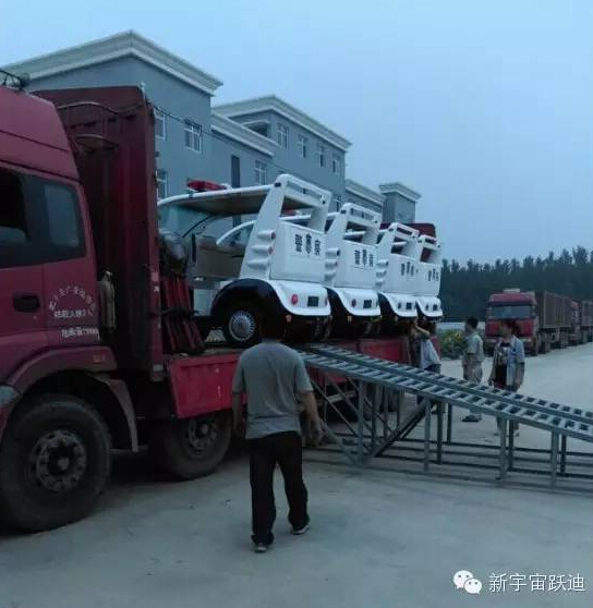 跃迪电动巡逻车发车黑龙江省哈尔滨市—助力巡逻保安全