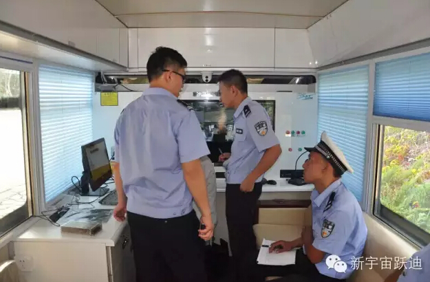 北京市56辆跃迪移动警务室全天候执勤,为大阅兵保驾护航(三)