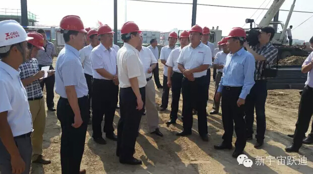 安徽省委书记王学军一行到跃迪集团旗下安庆安达尔汽车制造有限公司调研