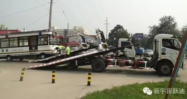 保定跃迪移动警务室批量发车，全方位零距离服务群众