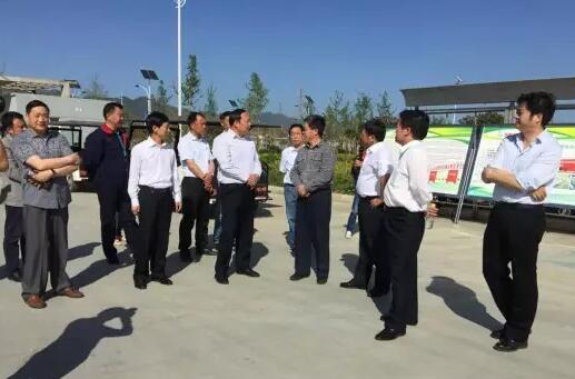 商洛市副市长王华一行到跃迪集团旗下陕西跃迪新能源汽车有限公司调研