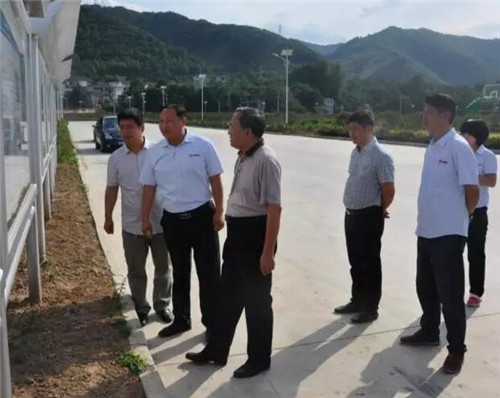 陕西省工信厅厅长到陕西跃迪公司调研