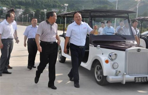 陕西省工信厅厅长调研现场