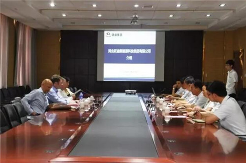 美国北极星工业有限公司到跃迪集团考察