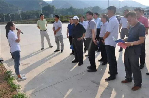 南水北调总经济师到陕西跃迪公司调研