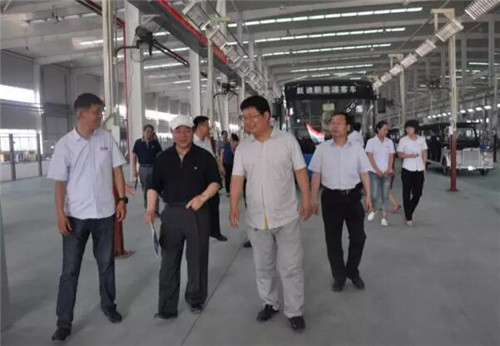 南水北调总经济师朱卫东实地参观