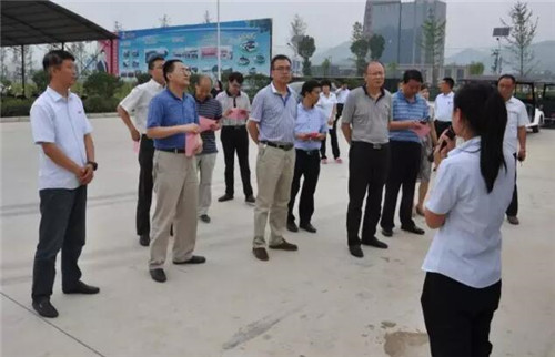 陕西省商洛市常务副市长实地调研