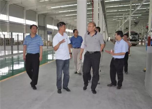 陕西省商洛市常务副市长到陕西跃迪公司调研