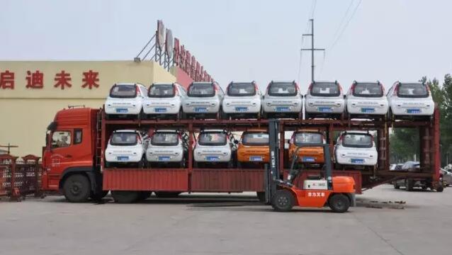 跃迪电动汽车批量发车广西——没有最好，只有更好