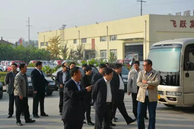 石家庄市市长邢国辉一行到跃迪集团视察调研