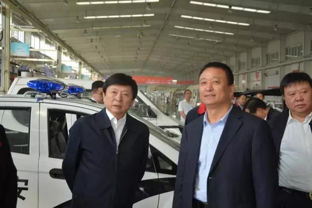 石家庄市市长邢国辉一行到跃迪集团视察调研