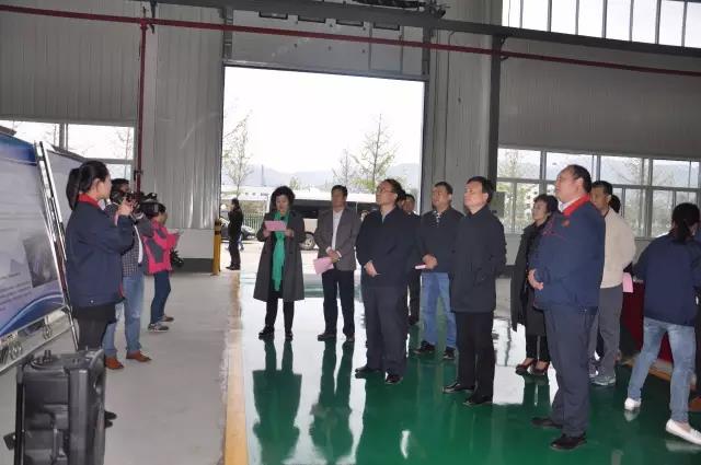 渭南市政协主席刘新兴到陕西跃迪新能源汽车有限公司考察调研