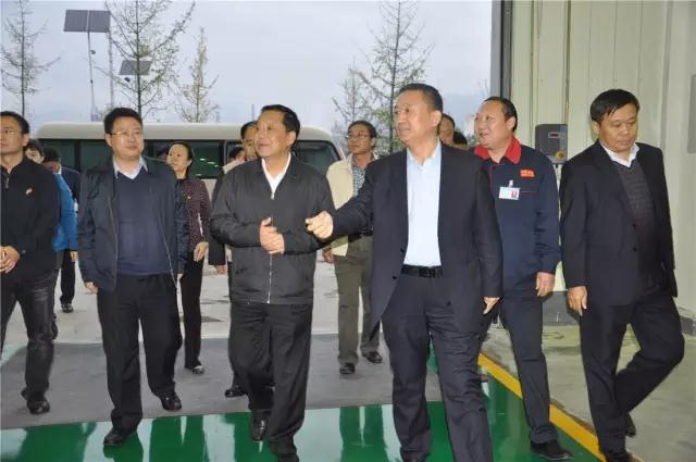 全国政协副主席刘晓峰到跃迪集团旗下陕西跃迪新能源汽车有限公司调研
