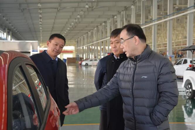 河北省政协副主席许宁一行莅临跃迪集团参观指导工作