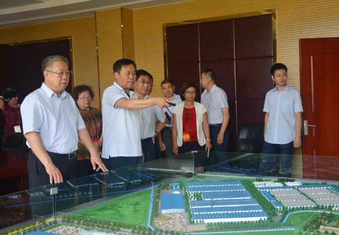 石家庄市人大常委会副主任安树国一行莅临跃迪集团参观考察