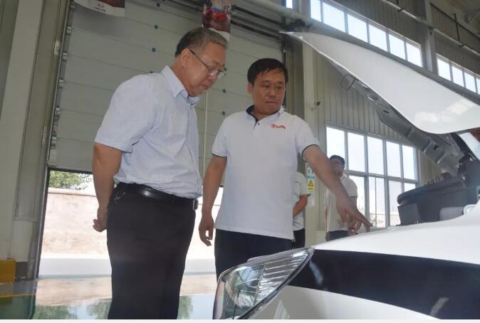 石家庄市人大常委会副主任安树国一行莅临跃迪集团参观考察