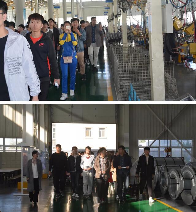 河北科技大学优秀应届毕业生来集团参观