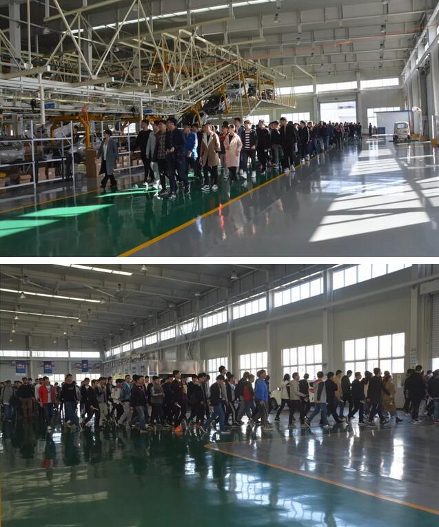 河北科技大学优秀应届毕业生来集团参观