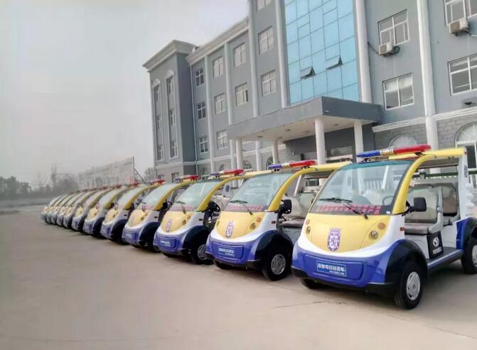 全部电动巡逻车检测完毕，将经由天津港发往南美洲