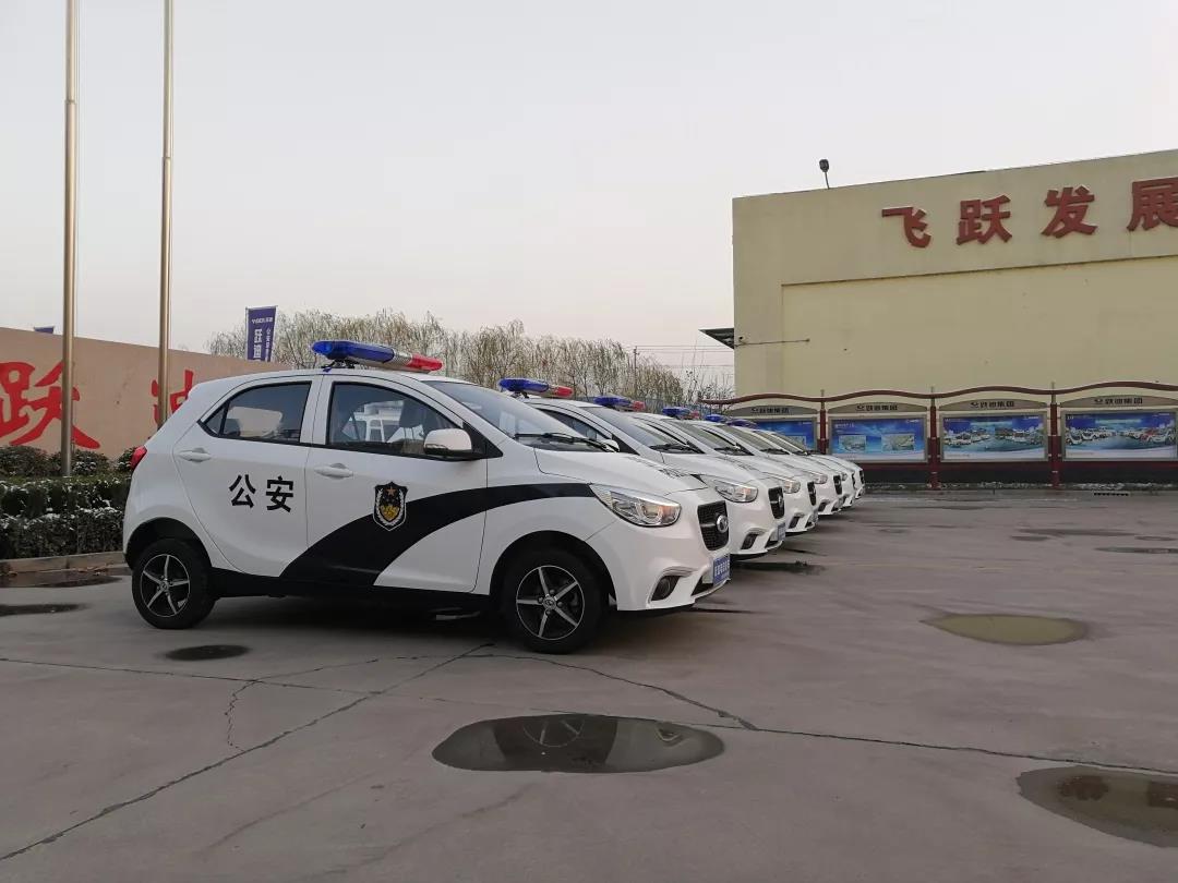 跃迪警用系列电动巡逻车发往宁夏
