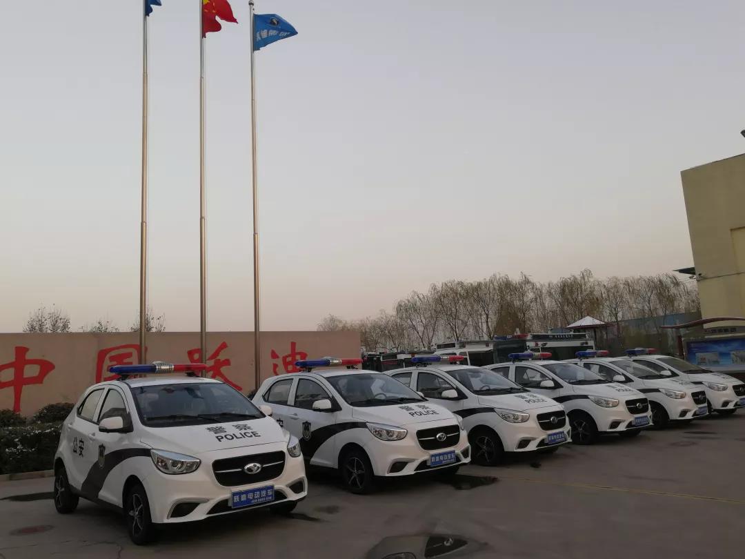 跃迪警用系列电动巡逻车发往宁夏