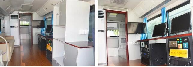 石家庄行唐县交警大队配备跃迪移动警务室加强治超工作