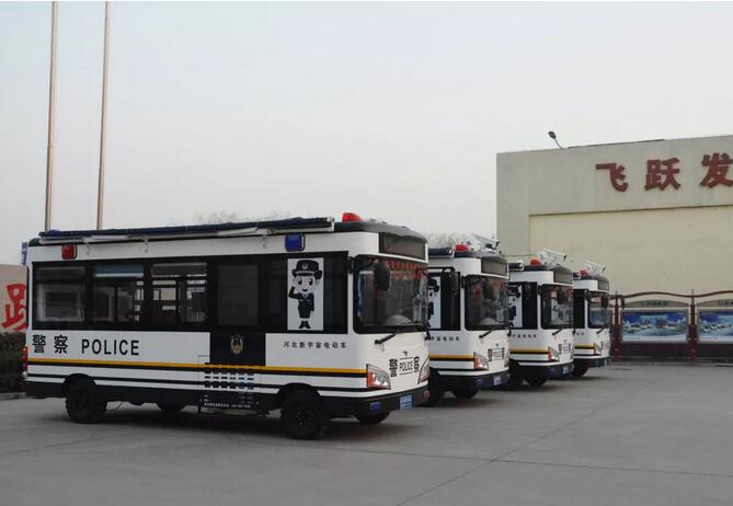 跃迪为年末治安助力-移动警务室发往陕西现场