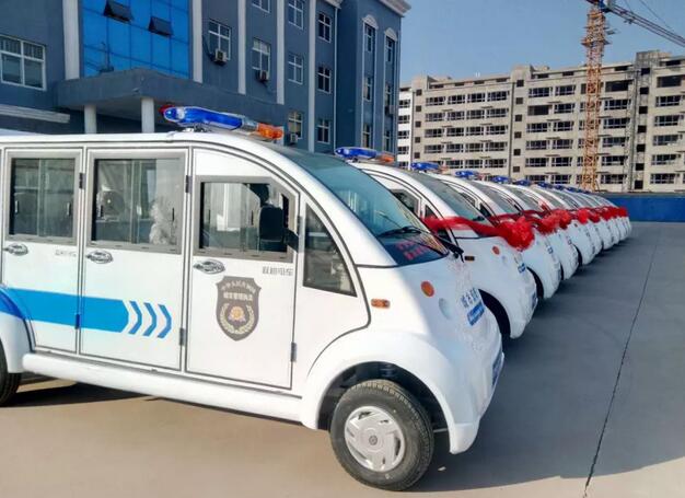 跃迪电动巡逻车发往江西