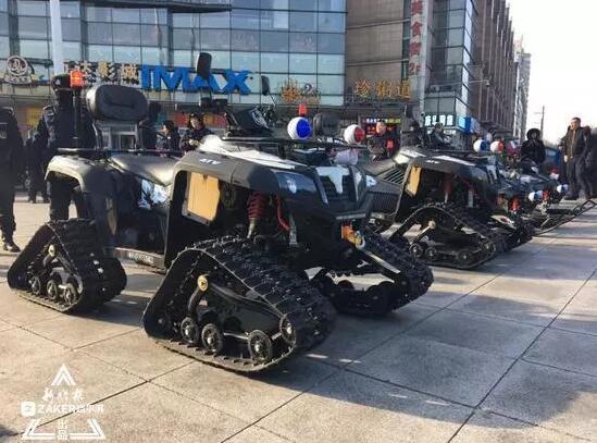 跃迪警用全地车|跃迪雪地摩托车,为冰城平安保驾护航