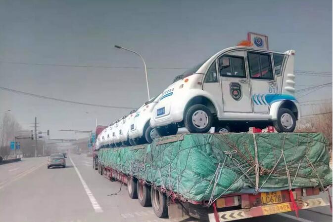 电动巡逻车发车于宁夏市中区,助力城管执法