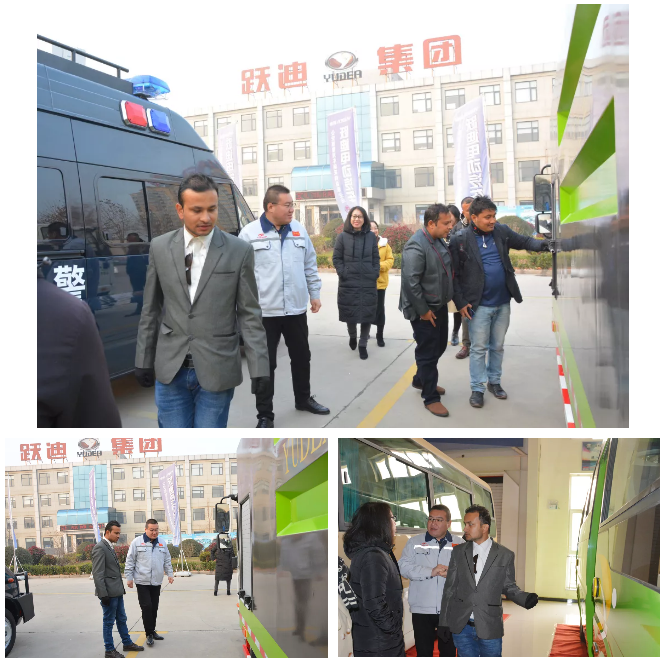 点亮丝路 | 尼泊尔客商到跃迪集团参观洽谈