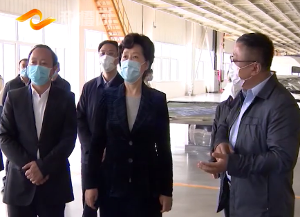 四川省委常委、统战部部长田向利到跃迪四川国跃新能源汽车产业园调研