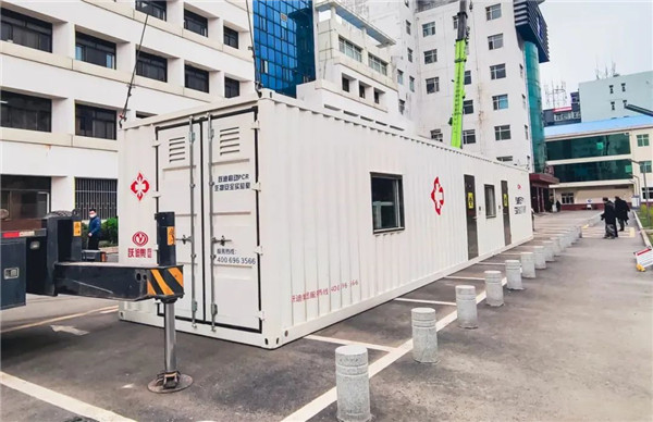 及时部署、快速检测——跃迪移动PCR核酸检测方舱在行动