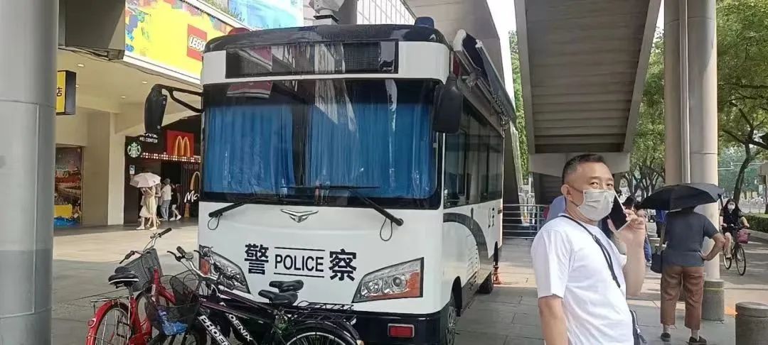 跃迪移动警务室—打造治安防控新气象