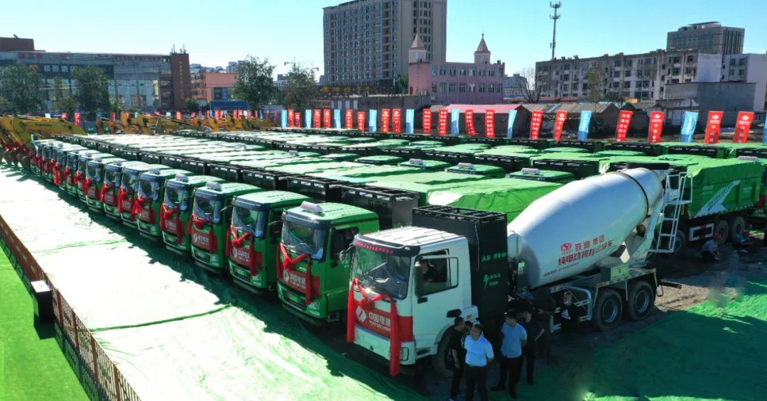 跃迪纯电动渣土自卸车—助力保定城中村改造，打造城市“新颜值”
