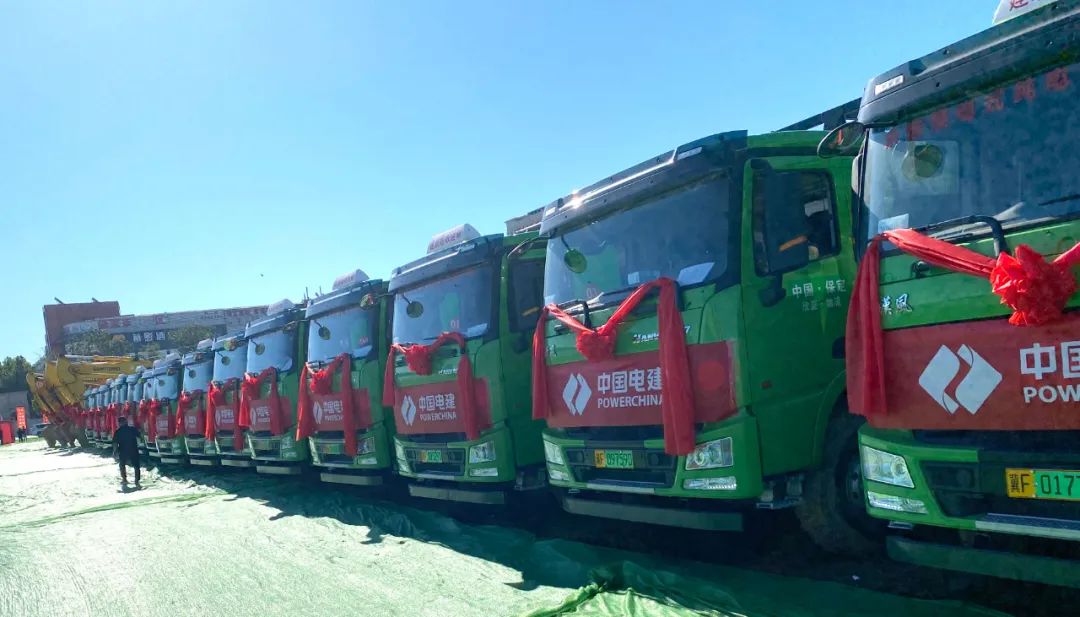 跃迪纯电动渣土自卸车—助力保定城中村改造，打造城市“新颜值”