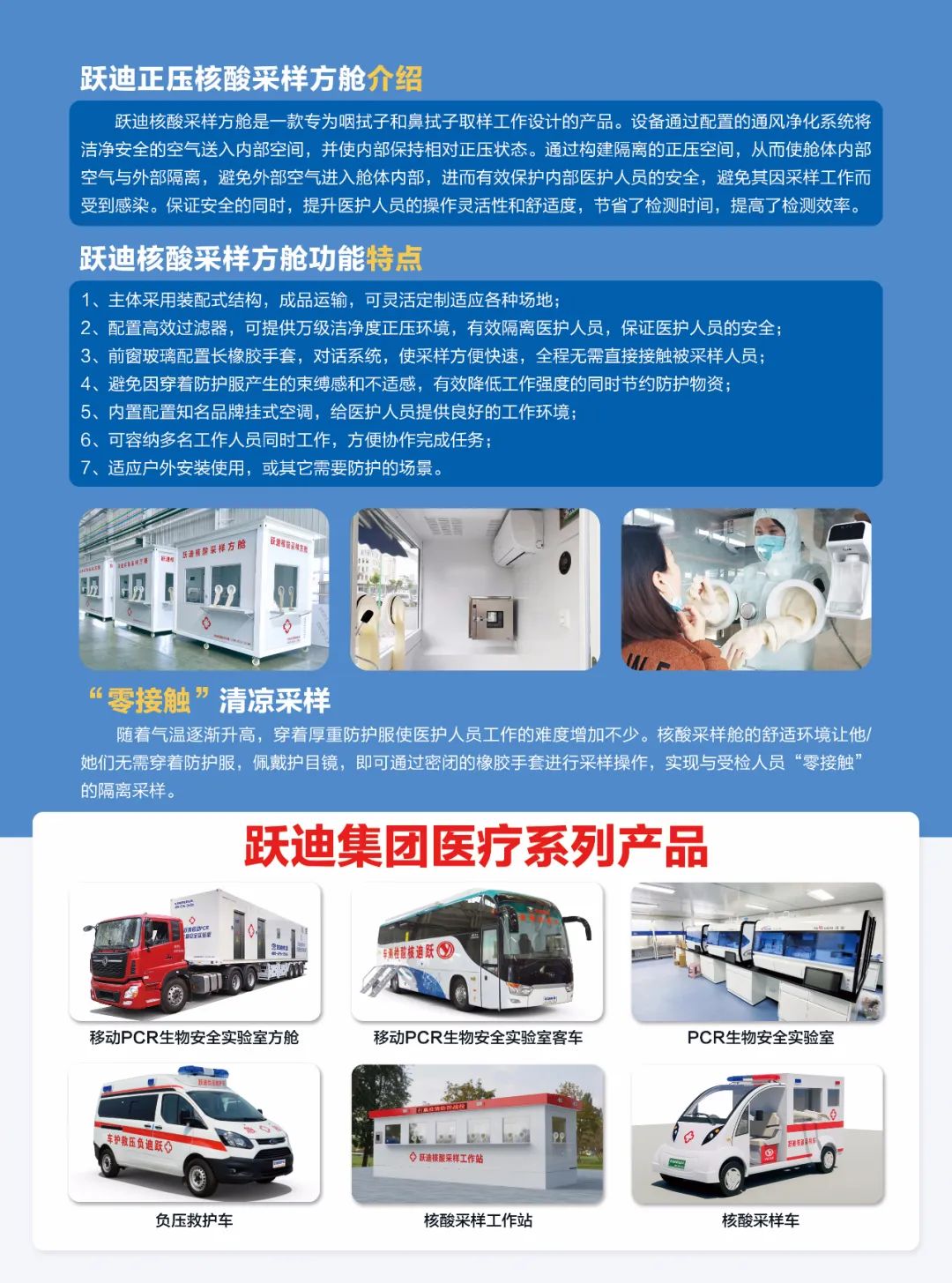 跃迪核酸采样方舱助力廊坊疫情防控