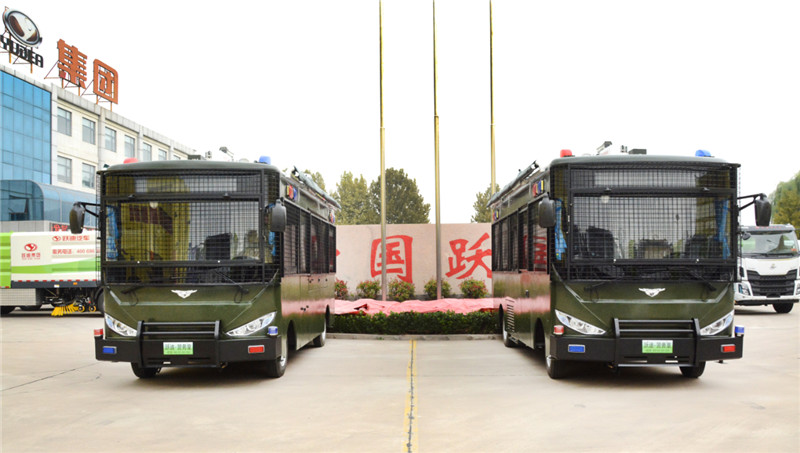喜迎二十大 忠诚保平安丨跃迪移动警务室化身“绿色卫士”奔赴河南治安第一线