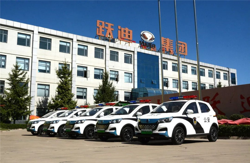喜迎二十大 忠诚保平安丨跃迪纯电动警用巡逻车发往江西