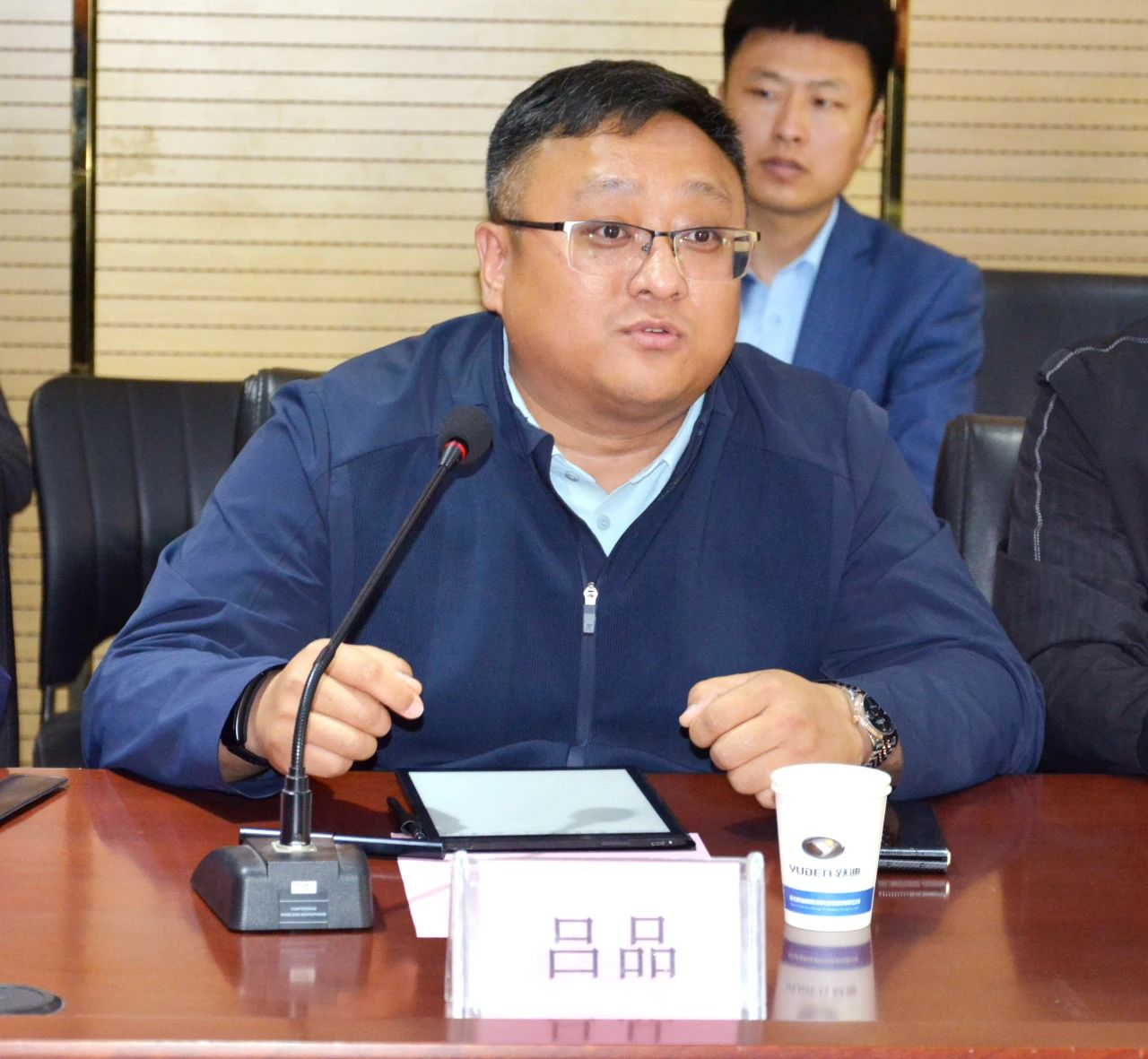 政府搭台企业唱戏石家庄市渣土办率21家企业莅临跃迪集团参观考察