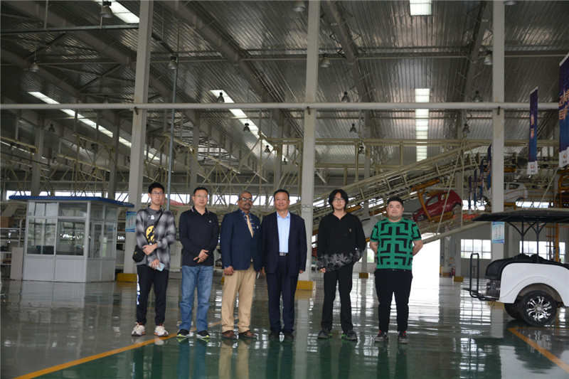 一带一路 | 印度客商到跃迪集团参观洽谈
