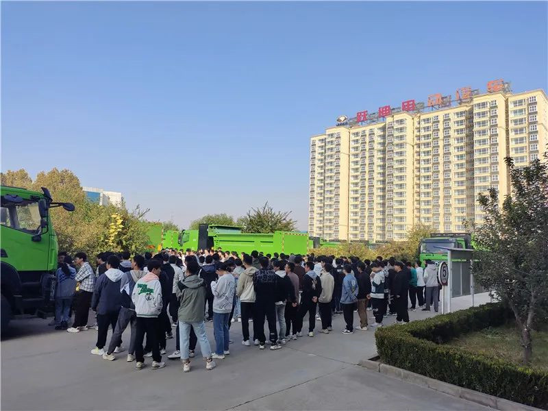 【走出校院 走进企业】河北科技大学机械专业学生一行到跃迪集团参观交流