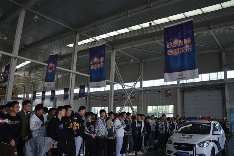 【走出校院 走进企业】河北科技大学机械专业学生一行到跃迪集团参观交流