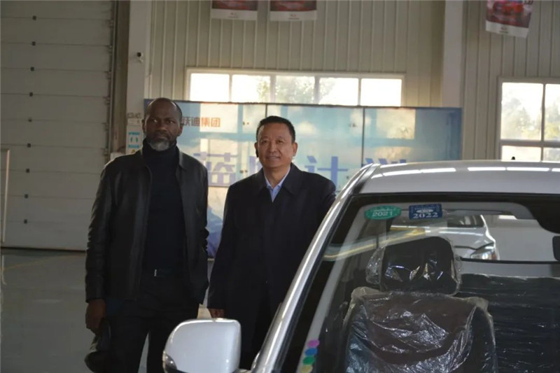 一带一路丨尼日利亚拉各斯州农业部部长一行到跃迪集团参观考察洽谈合作