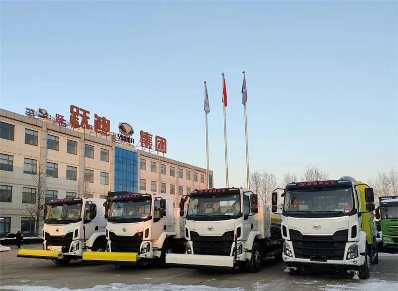 低碳环保 清洁卫士丨跃迪新能源清洗车批量发车