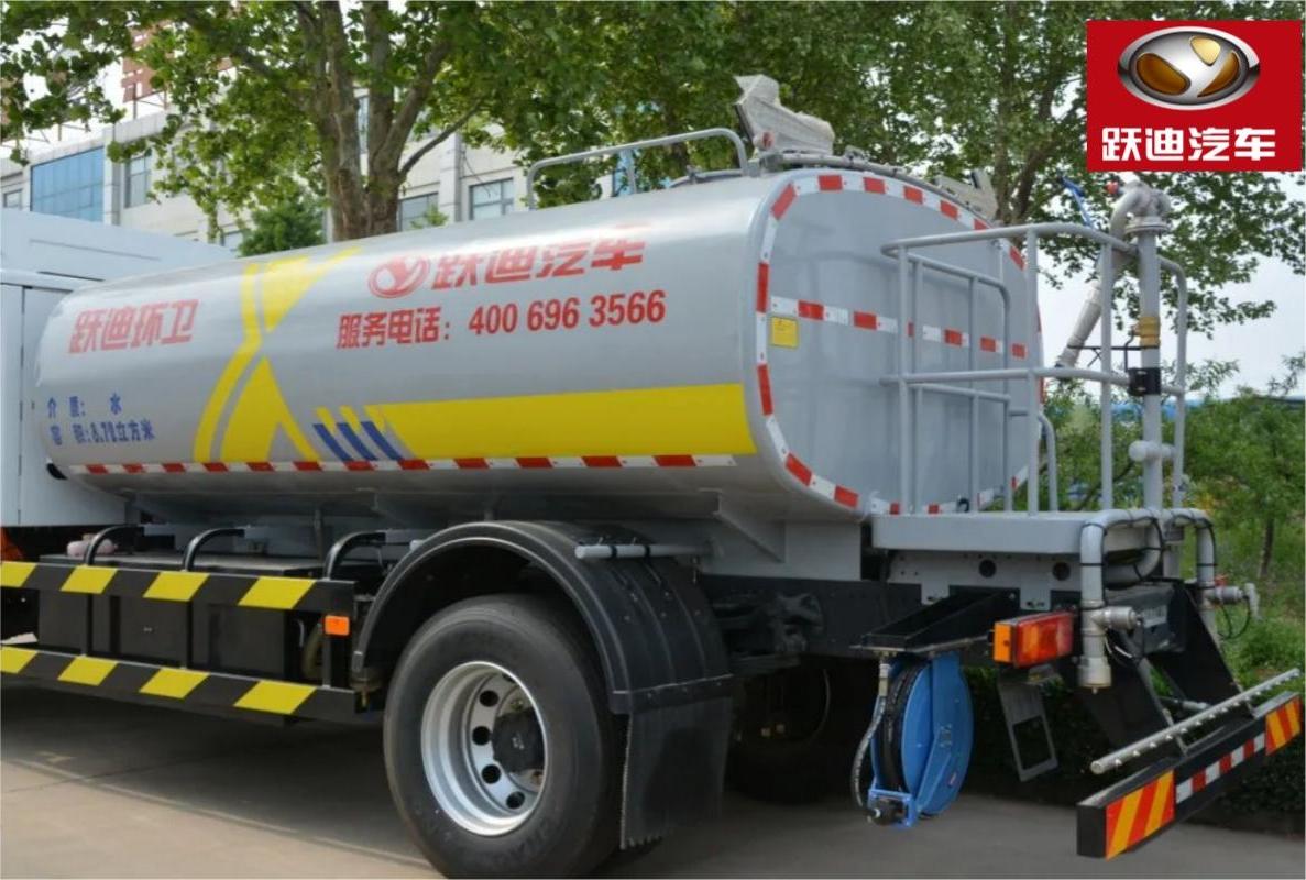 城市清洁的先锋力量丨跃迪纯电动高压清洗车